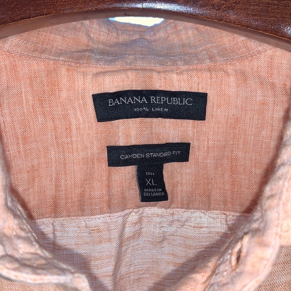 Banana Republic 100% linen shirt size L - Picture 2 of 4